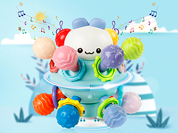 亚马逊主图A+设计 玩具|益智玩具|咬咬胶