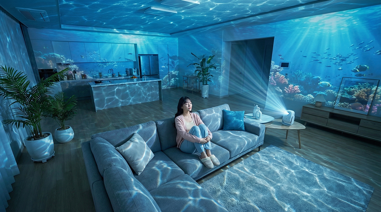 智能家居・沉浸式空间・氛围感视觉（图ZNDA1MTcxMTM2） - AI作品 - 站酷设计师走鱼原创素材 - 站酷ZCOOL