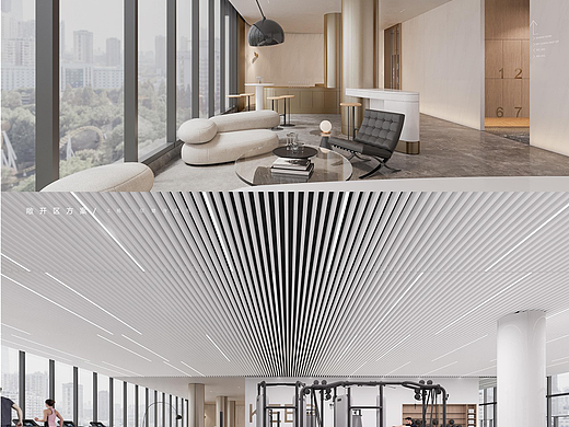 长沙健身会所深化设计案例 