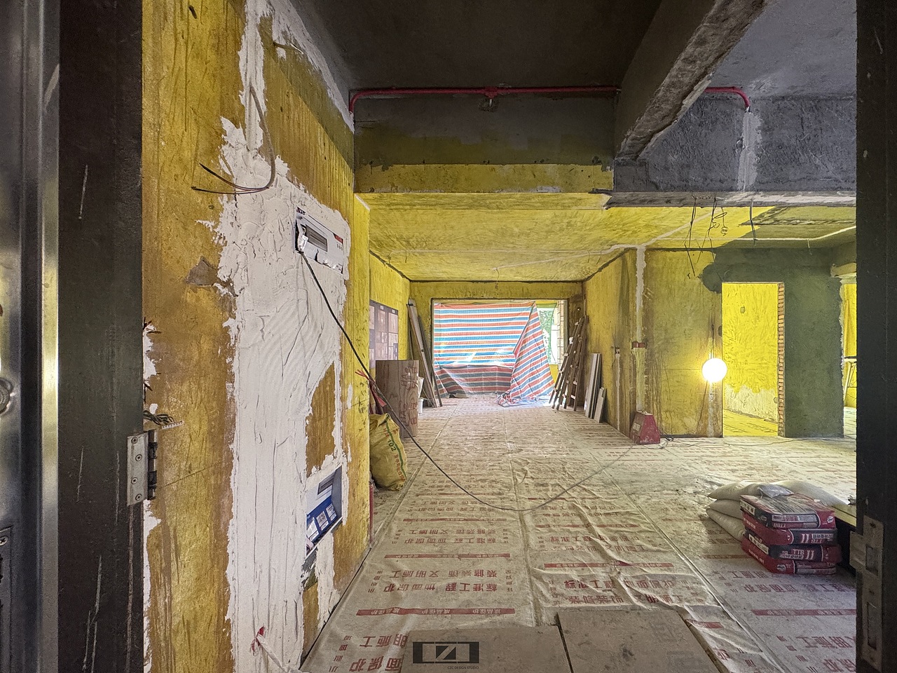 🔨坐标番禺｜109㎡旧改，木工定位现场直击✨（图ZNDA1MTc3MjA4） - 家装设计 - 站酷设计师陈智超设计工作室原创素材 - 站酷ZCOOL