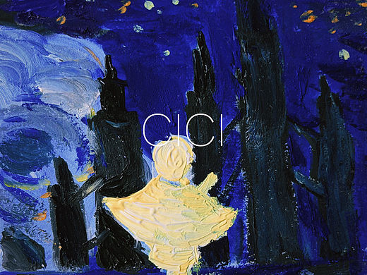 今天的画 油画、丙烯、国画