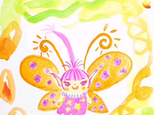 我的童画会动啦“小孩精灵”