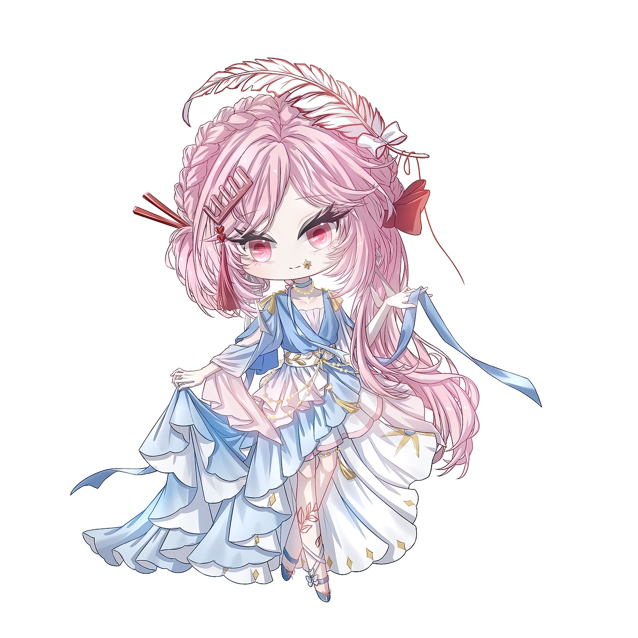 跳舞💃（图ZNDA1MTgxMjE2） - 绘画 - 站酷设计师西柚特喵柔原创素材 - 站酷ZCOOL