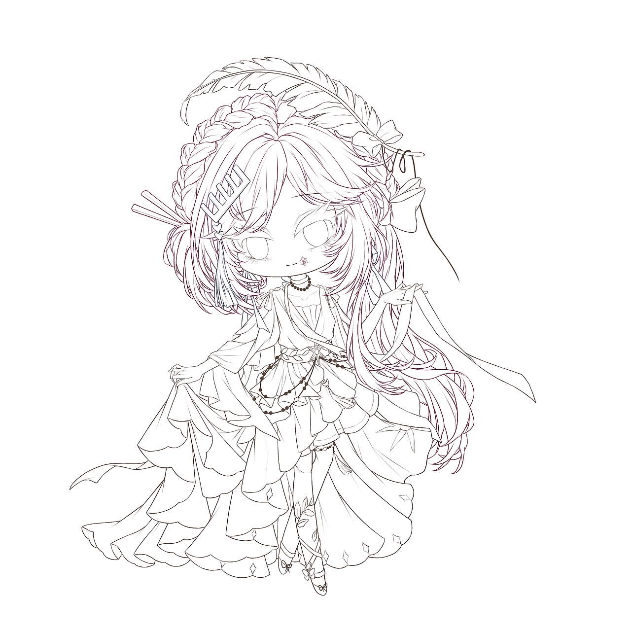 跳舞💃（图ZNDA1MTgxMjIw） - 绘画 - 站酷设计师西柚特喵柔原创素材 - 站酷ZCOOL