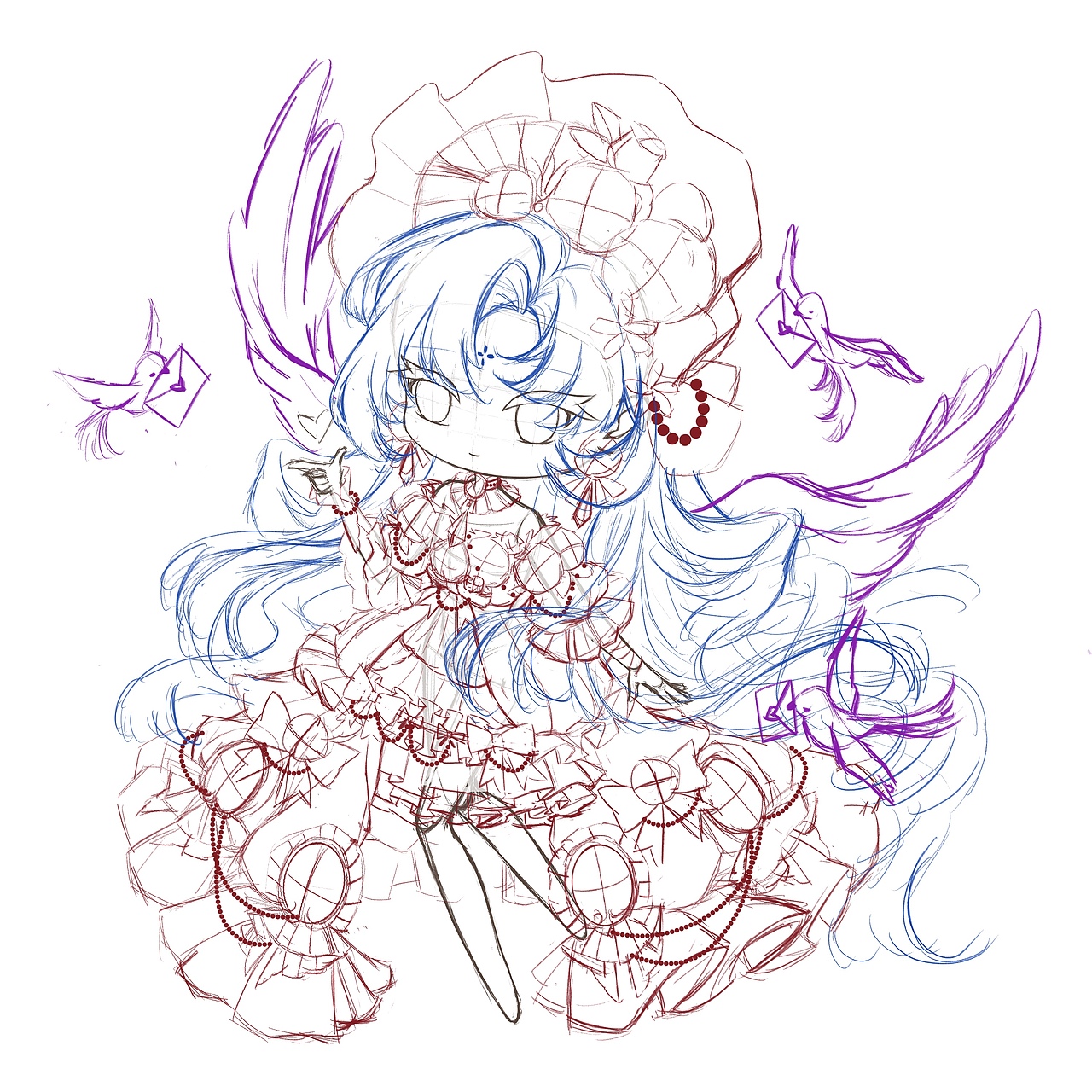 粉玫瑰（图ZNDA1MTgxMzQ0） - 绘画 - 站酷设计师西柚特喵柔原创素材 - 站酷ZCOOL