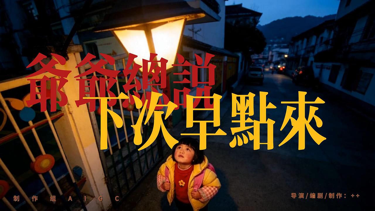 清明节温情AIGC短片：爷爷下次你一定要早点来哦（图ZNDA1MTgyOTM2） - AI作品 - 站酷设计师圭加二原创素材 - 站酷ZCOOL