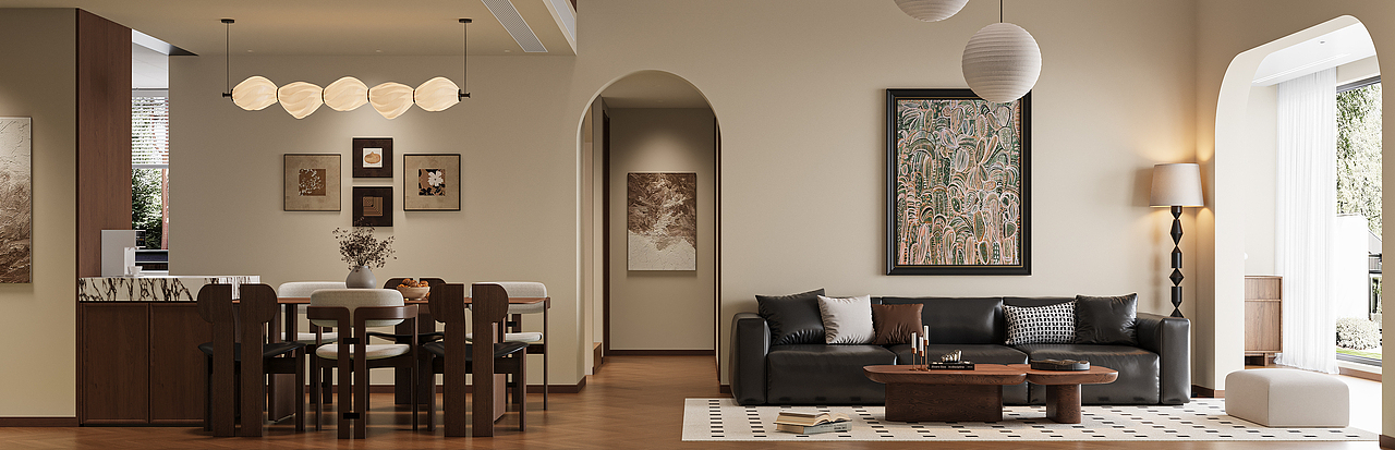 中古风家装（图ZNDA1MTg2ODA4） - 家装设计 - 站酷设计师jxw123456原创素材 - 站酷ZCOOL