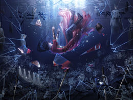 《子時錄》紙魂客概念圖（同人）