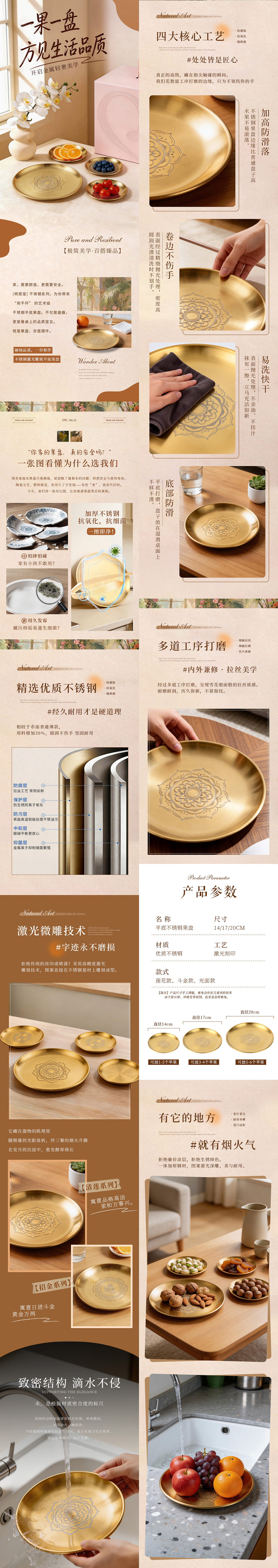 不锈钢果盘（图ZNDA1MTkyMjgw） - 其他平面 - 站酷设计师青瓷之质原创素材 - 站酷ZCOOL