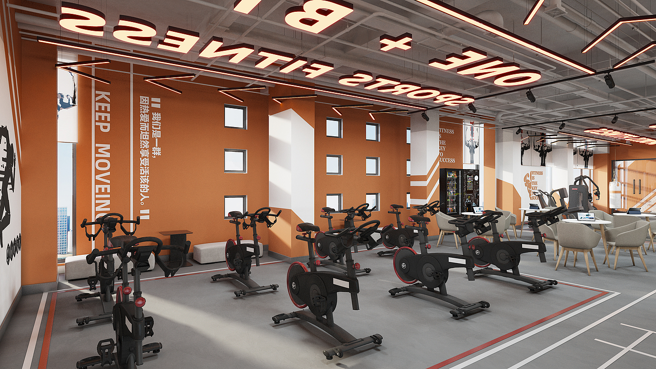 🔥老板必看！网红健身房设计逻辑全拆解✨（图ZNDA1MTk1MDIw） - 商业空间设计 - 站酷设计师Freak工作室原创素材 - 站酷ZCOOL