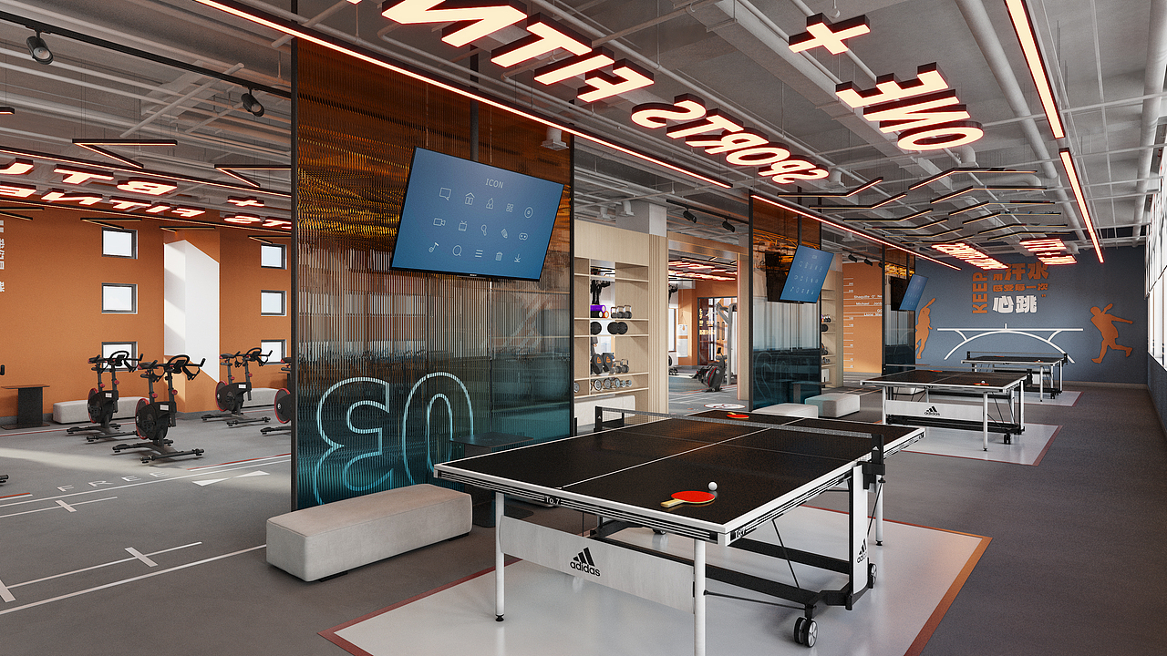 🔥老板必看！网红健身房设计逻辑全拆解✨（图ZNDA1MTk1MDMy） - 商业空间设计 - 站酷设计师Freak工作室原创素材 - 站酷ZCOOL