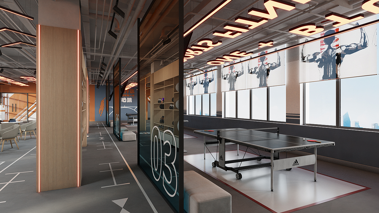 🔥老板必看！网红健身房设计逻辑全拆解✨（图ZNDA1MTk1MTE2） - 商业空间设计 - 站酷设计师Freak工作室原创素材 - 站酷ZCOOL