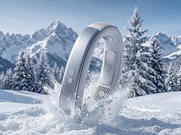 C4D+AI视觉创作 吹风机x挂脖制冷风扇 详情页+渲染合集