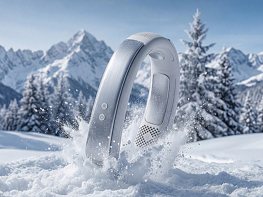 C4D+AI视觉创作 吹风机x挂脖制冷风扇 详情页+渲染合集