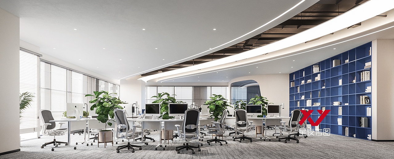 智启未来 · 境由心生丨办公室设计（图ZNDA1MTk3OTcy） - 家装设计 - 站酷设计师诗诗小仙女原创素材 - 站酷ZCOOL