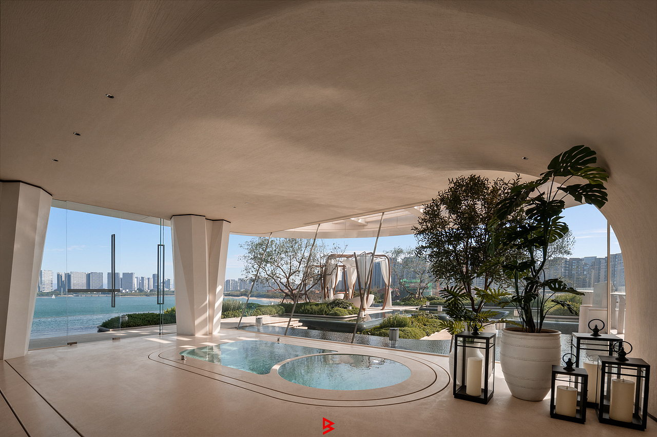 廈門保利安控 御宸天悅營銷中心戶外吧臺（圖ZNDA1MjAyOTI4） - 環(huán)境/建筑攝影 - 站酷設(shè)計師包子996原創(chuàng)素材 - 站酷ZCOOL