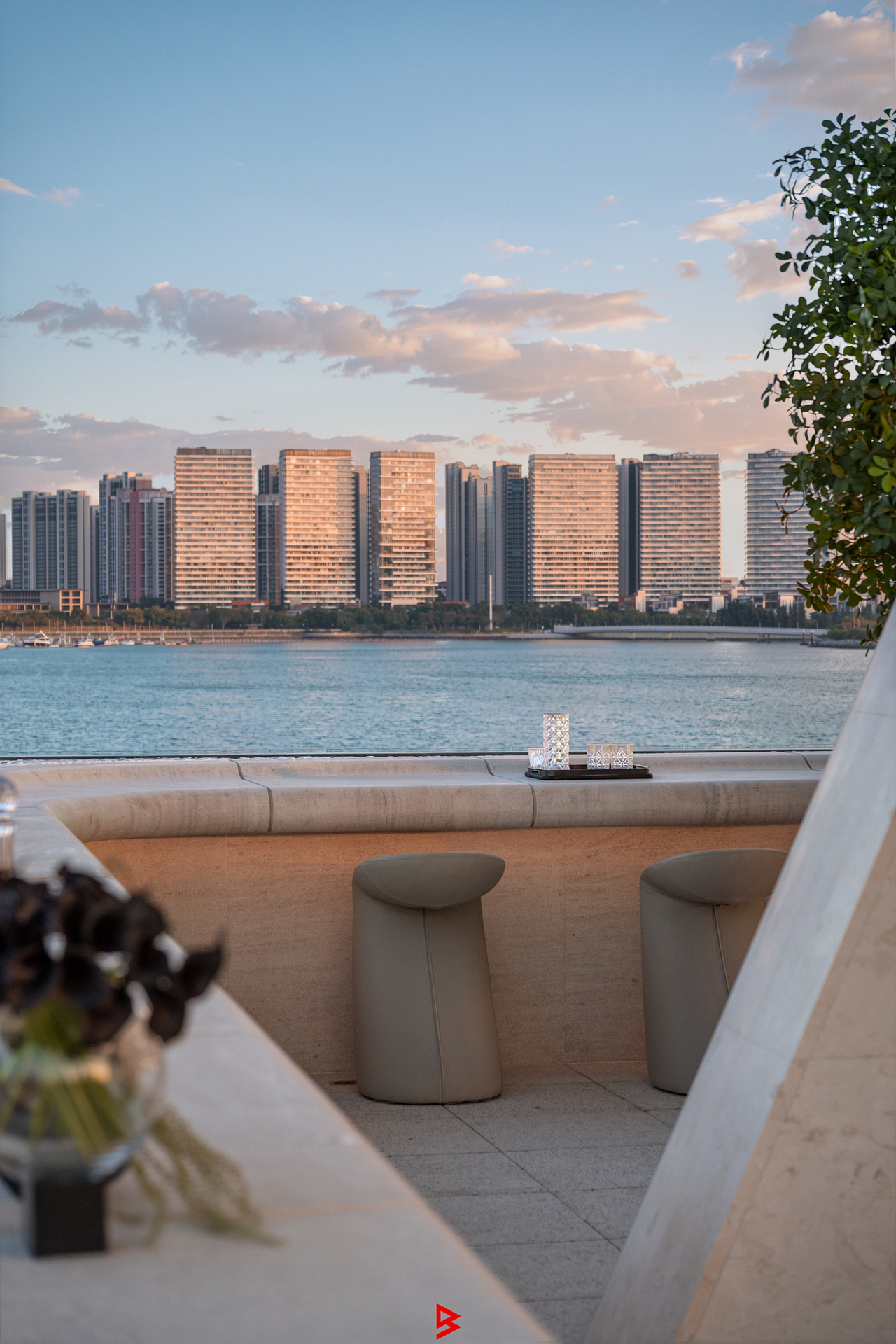 廈門保利安控 御宸天悅營銷中心戶外吧臺（圖ZNDA1MjAyOTMy） - 環(huán)境/建筑攝影 - 站酷設(shè)計師包子996原創(chuàng)素材 - 站酷ZCOOL