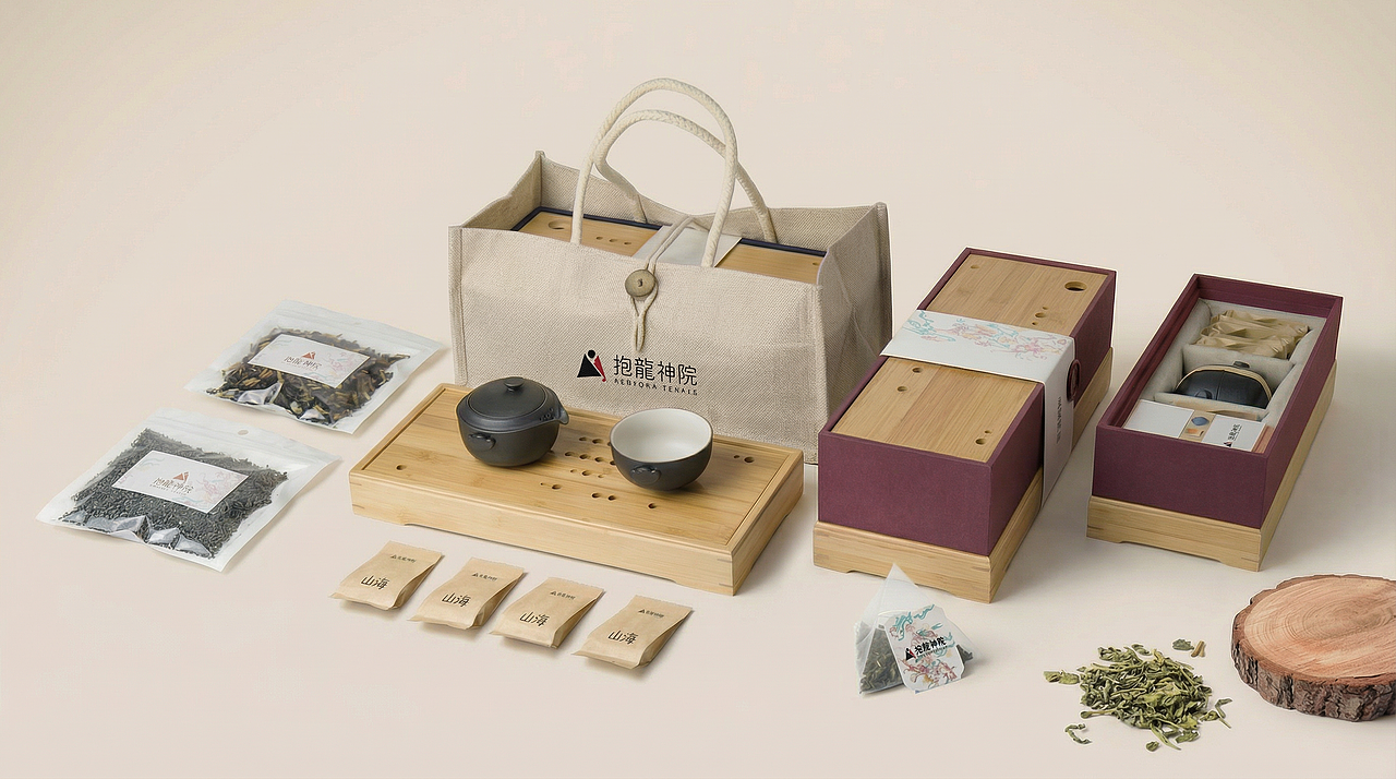 “抱龙禅院”全案设计（7人团队一周时间！！！）（图ZNDA1MjA1MTcy） - 品牌 - 站酷设计师Howie浩原创素材 - 站酷ZCOOL