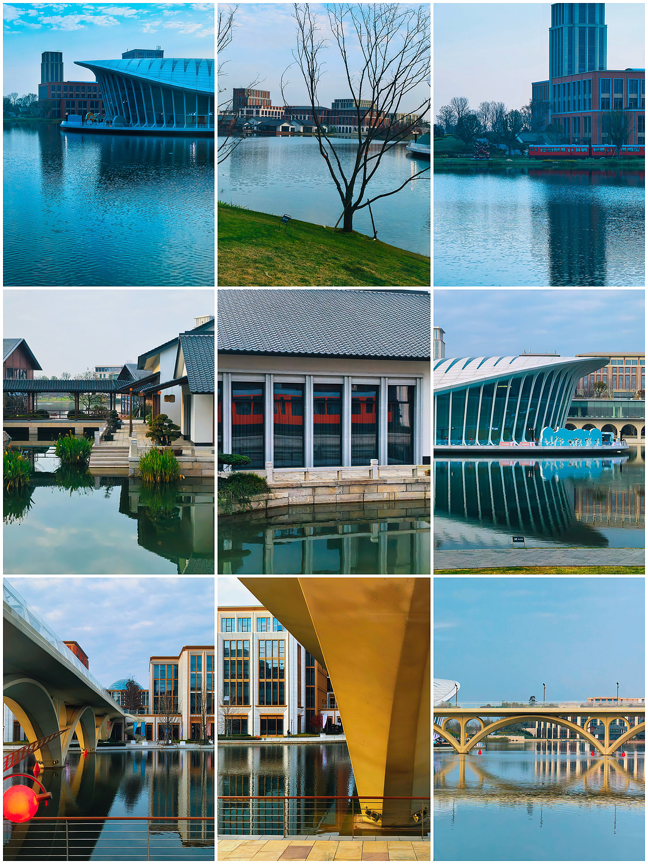 上海西南竟藏着这么绝的湖，科技与江南梦幻联动（图ZNDA1MjA1NTIw） - 风光摄影 - 站酷设计师图龙摄影原创素材 - 站酷ZCOOL