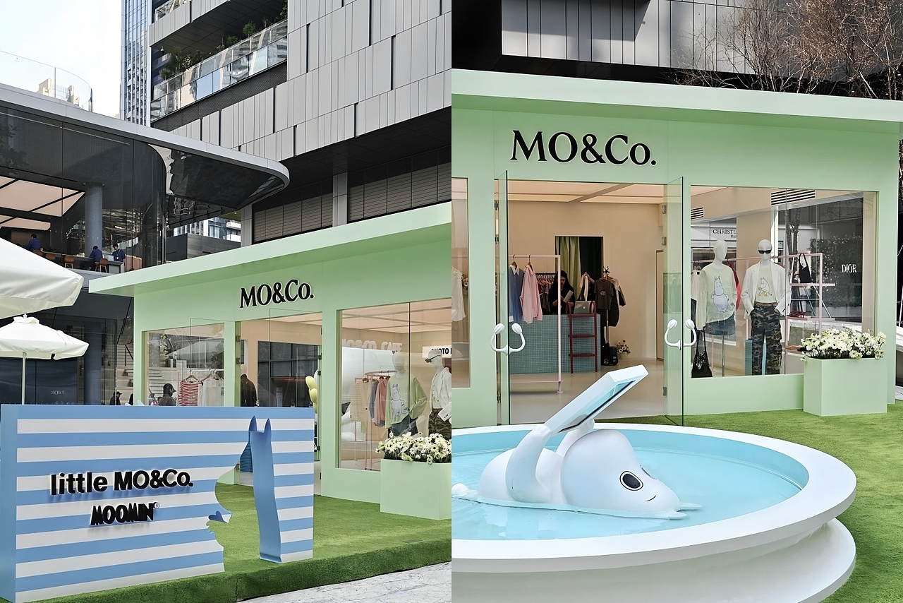 MO&Co. x 姆明快闪店美陈设计为何刷屏出圈？肆墨设计（图ZNDA1MjA3NzM2） - 其他 - 站酷设计师肆墨美陈设计原创素材 - 站酷ZCOOL