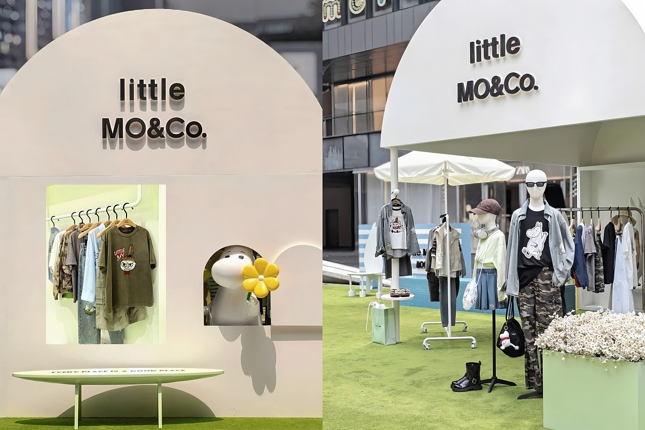 MO&Co. x 姆明快闪店美陈设计为何刷屏出圈？肆墨设计（图ZNDA1MjA3OTQ0） - 其他 - 站酷设计师肆墨美陈设计原创素材 - 站酷ZCOOL