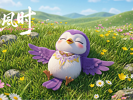 《起风时》紫衿-AIGC短片来袭！