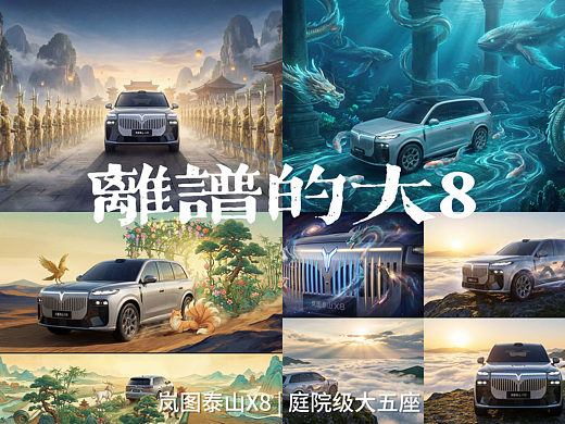 岚图泰山 X8 竟把整个东方神话宇宙都装下了