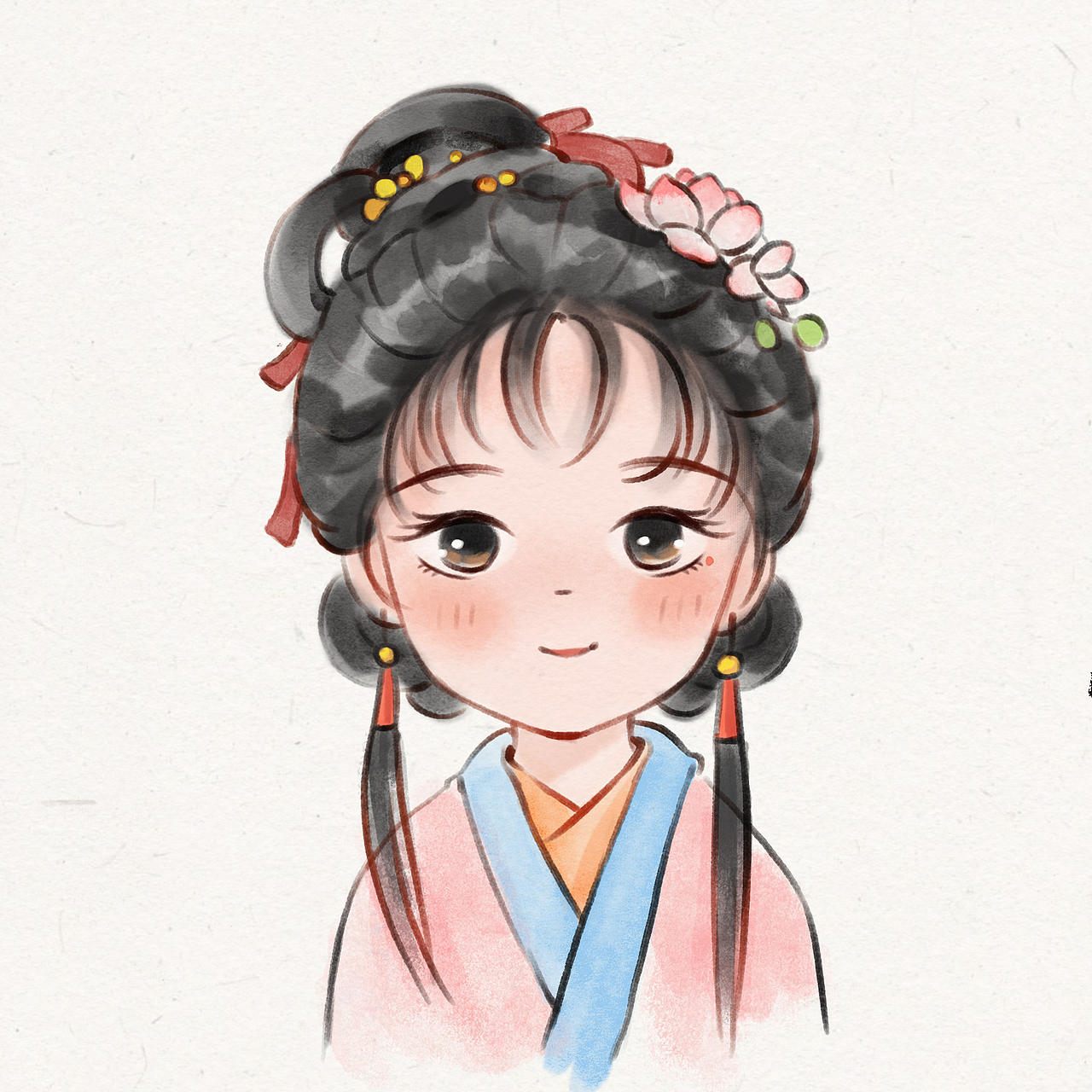 古风小头（图ZNDA1MjEwODA4） - 商业插画 - 站酷设计师葵屿KuiNook原创素材 - 站酷ZCOOL