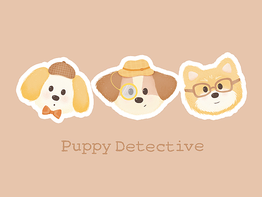 原创图案设计｜侦探汪｜🉑授权