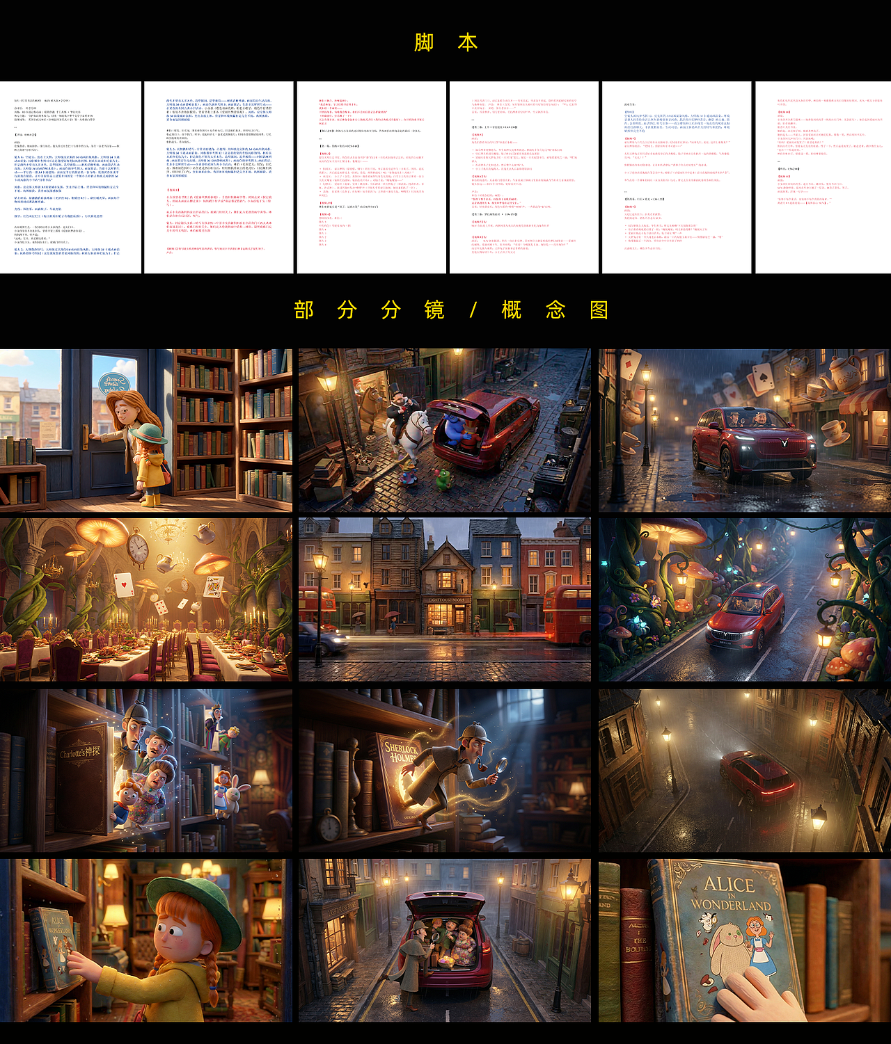 灯塔书店的秘密（图ZNDA1MjEzNDc2） - AI作品 - 站酷设计师小小攸原创素材 - 站酷ZCOOL
