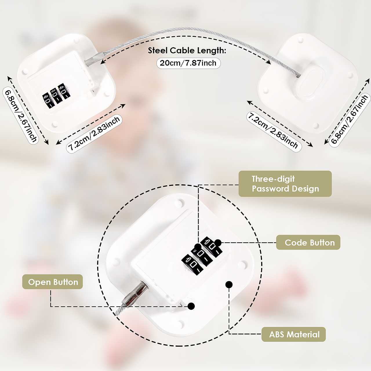 冰箱锁（图ZNDA1MjE0NDI4） - 包装 - 站酷设计师亚马逊老詹原创素材 - 站酷ZCOOL