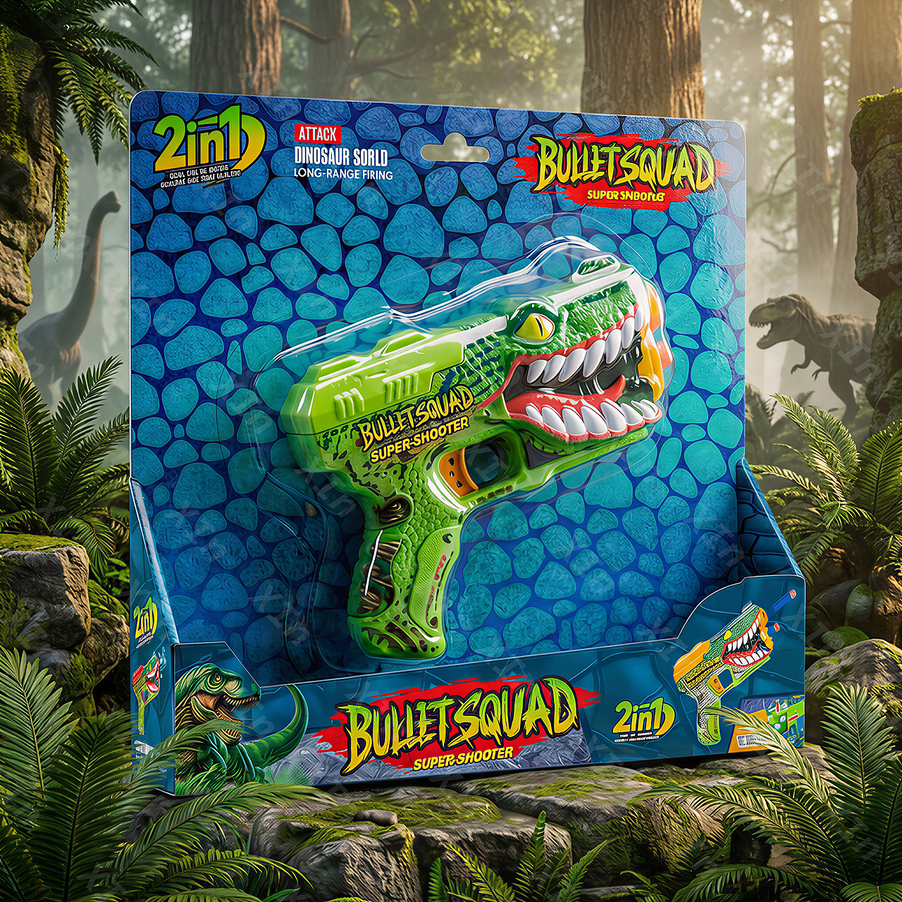 《儿童软弹枪系列包装设计 | 主题化 IP 视觉全案》（图ZNDA1MjE2Mjc2） - 包装 - 站酷设计师是许三高呐原创素材 - 站酷ZCOOL