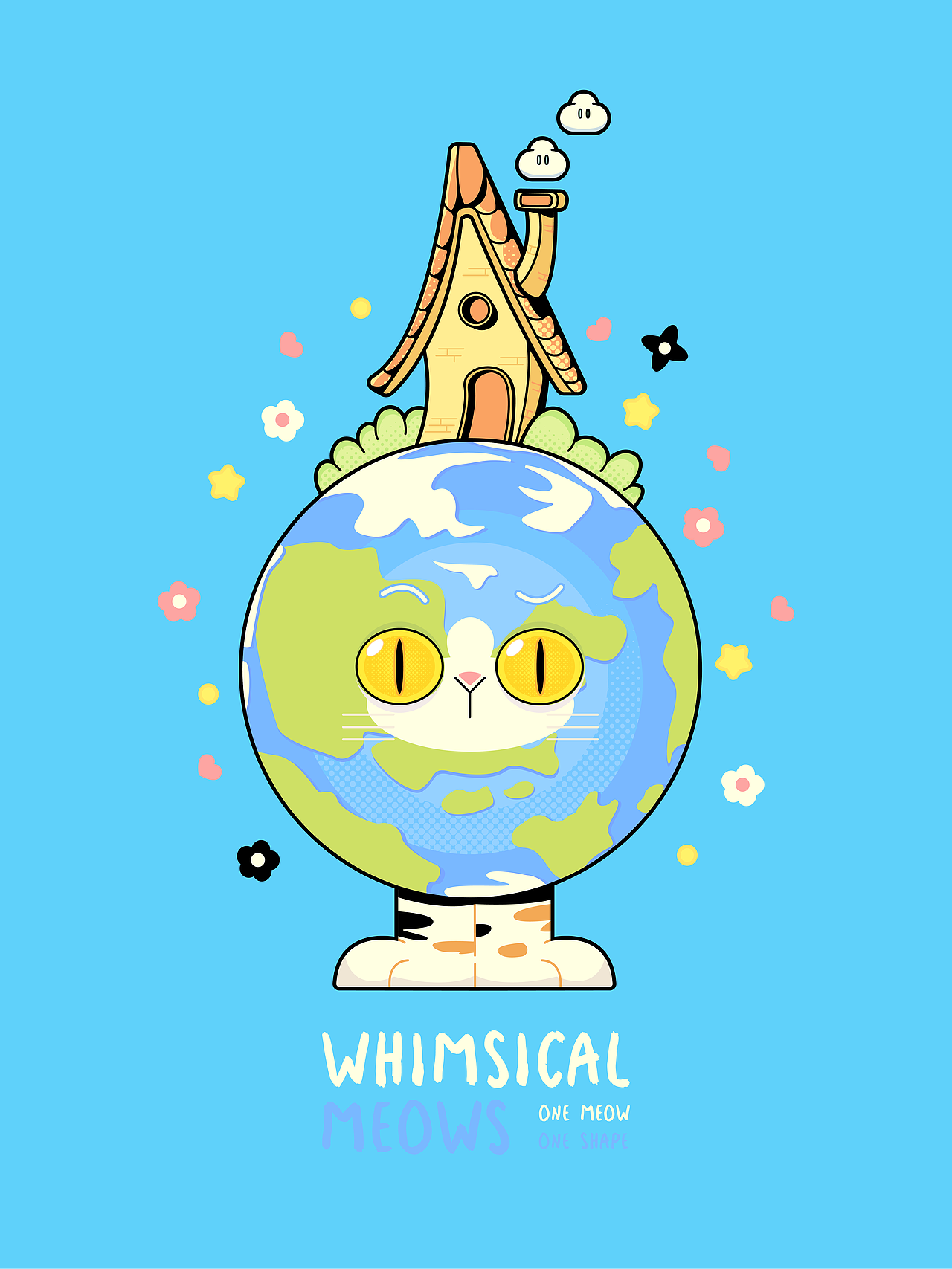 奇思喵想 Whimsy Meows 第三弹（图ZNDA1MjE2OTMy） - 创作习作 - 站酷设计师花哩个花3原创素材 - 站酷ZCOOL