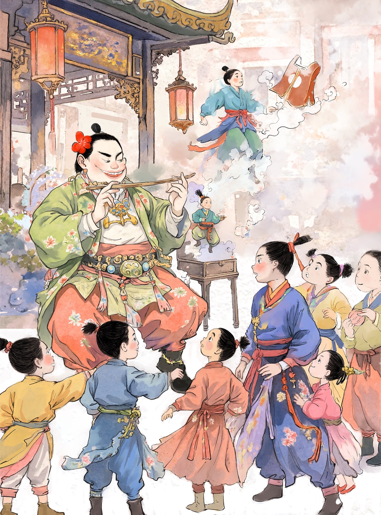 梦里不知身是客——异世界笔记（图ZNDA1MjIyNzY0） - 商业插画 - 站酷设计师miao9原创素材 - 站酷ZCOOL