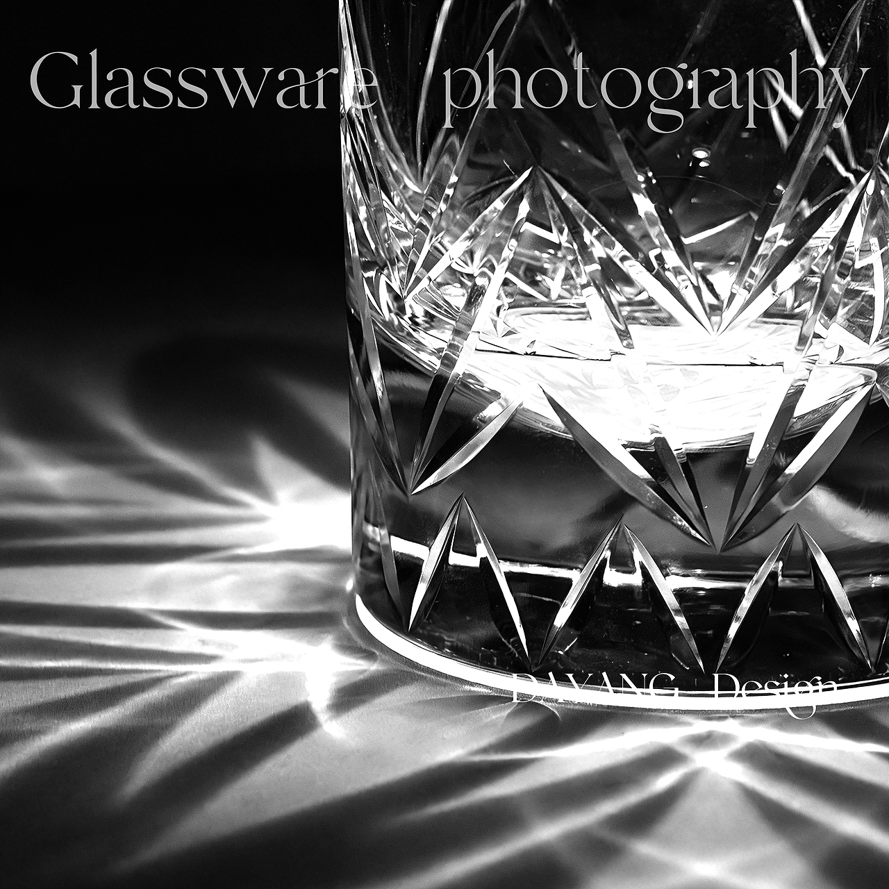玻璃器皿 | 威士忌杯 刻花杯 摄影（图ZNDA1MjIzNDMy） - 产品摄影 - 站酷设计师大羊__Design原创素材 - 站酷ZCOOL