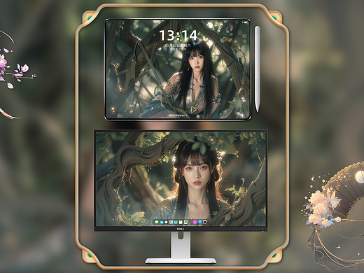 辰灌森 | 松间灵姬系列（二）-0132