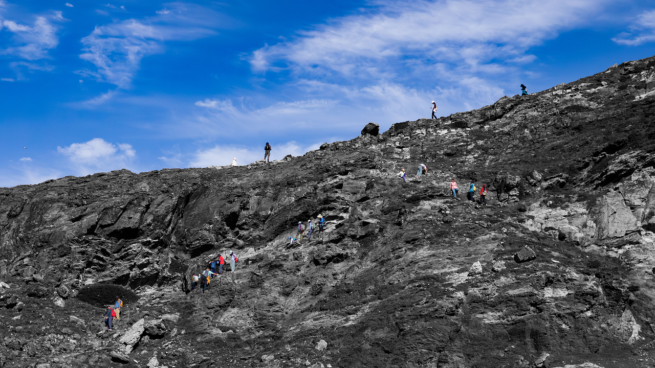 晴朗的周末，徒步大练岛（图ZNDA1MjI1MDMy） - 风光摄影 - 站酷设计师studying辛辰原创素材 - 站酷ZCOOL