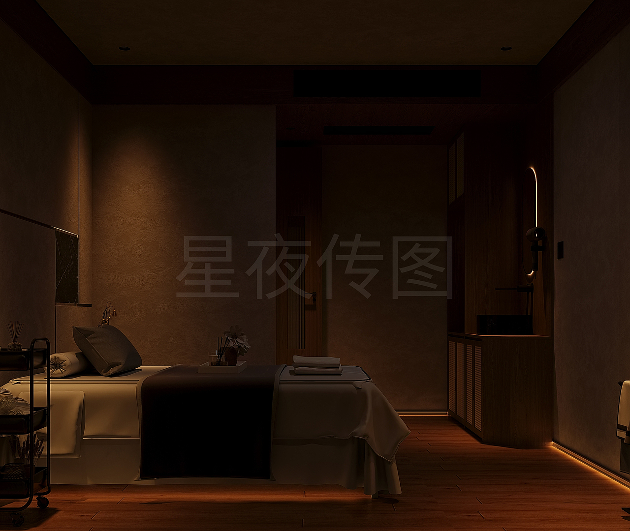 足浴店（图ZNDA1MjI1ODYw） - 商业空间设计 - 站酷设计师星夜设计原创素材 - 站酷ZCOOL