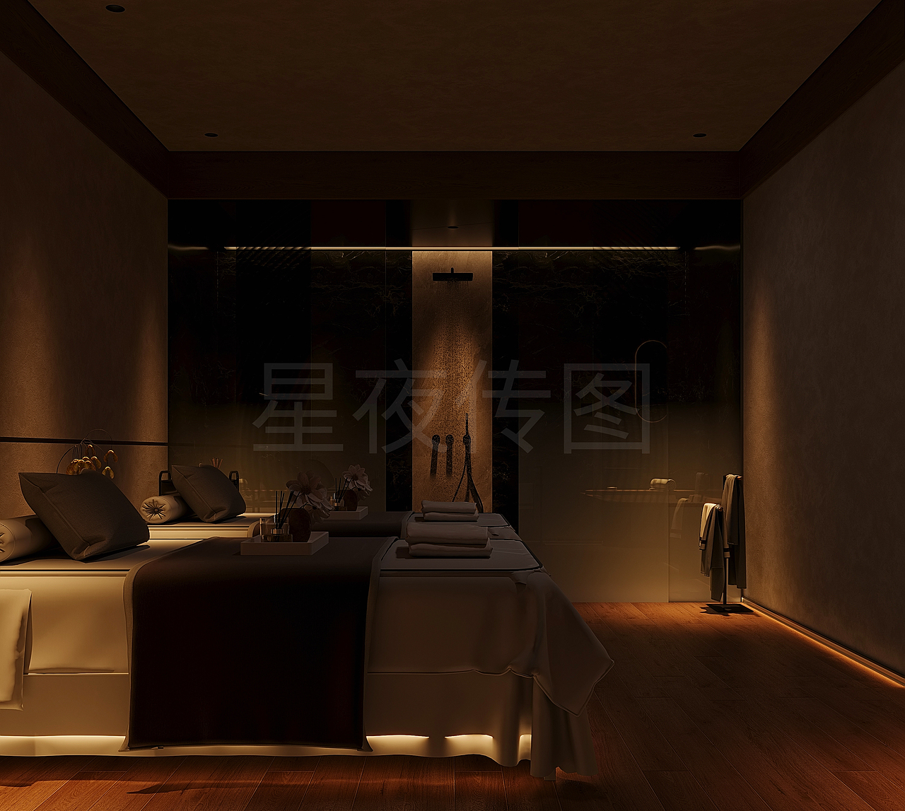 足浴店（图ZNDA1MjI1ODUy） - 商业空间设计 - 站酷设计师星夜设计原创素材 - 站酷ZCOOL