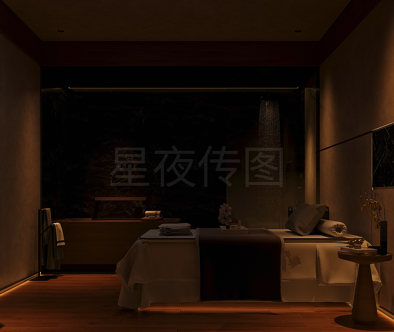 足浴店（图ZNDA1MjI1ODU2） - 商业空间设计 - 站酷设计师星夜设计原创素材 - 站酷ZCOOL