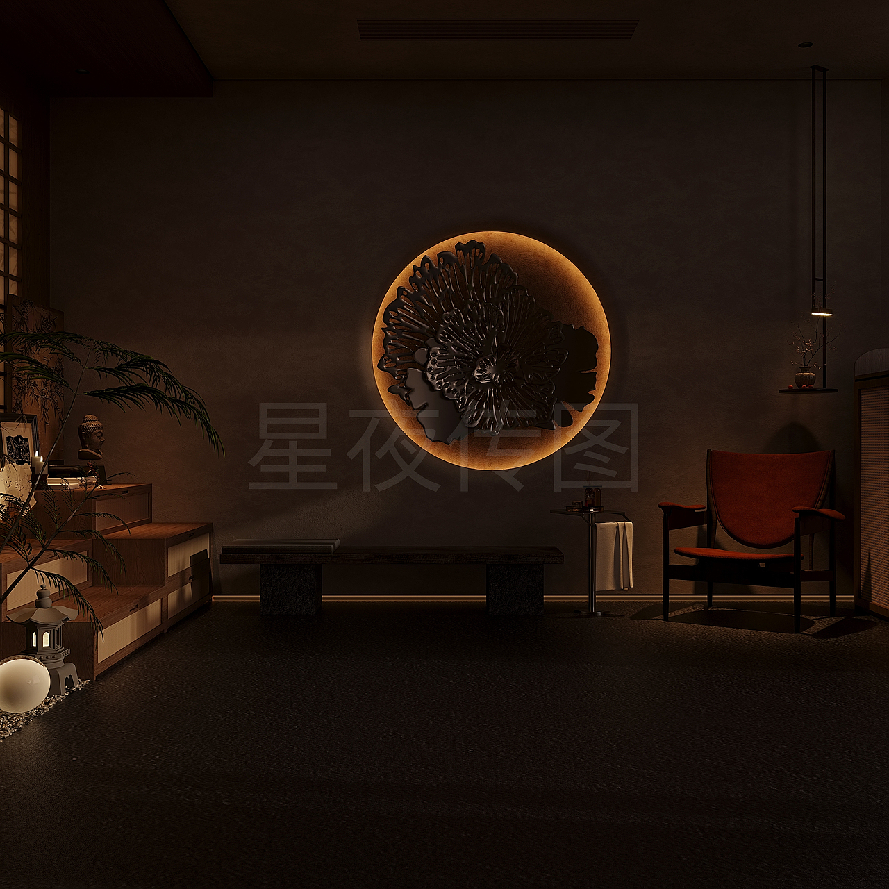 足浴店（图ZNDA1MjI1ODQw） - 商业空间设计 - 站酷设计师星夜设计原创素材 - 站酷ZCOOL