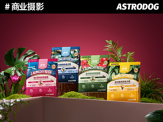 宠物食品拍摄 - 启鲜猫粮狗粮拍摄