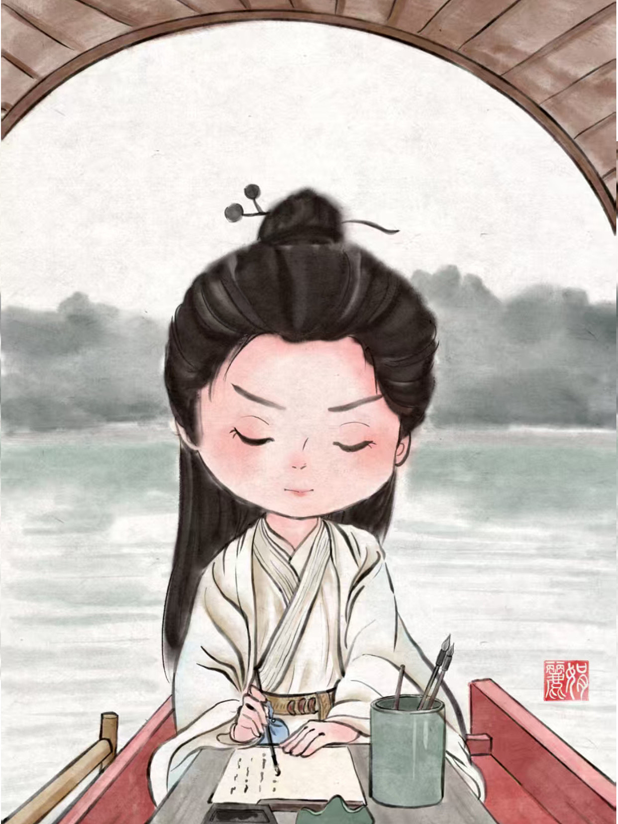 《莲花楼》人物Q版集合帖（图ZNDA1MjMzODcy） - 艺术插画 - 站酷设计师Lizzy毛毛妈原创素材 - 站酷ZCOOL