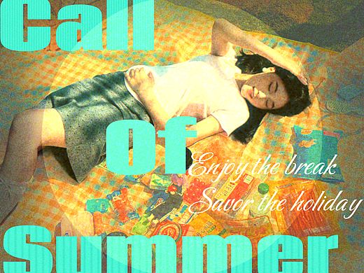 “加州落日”海报