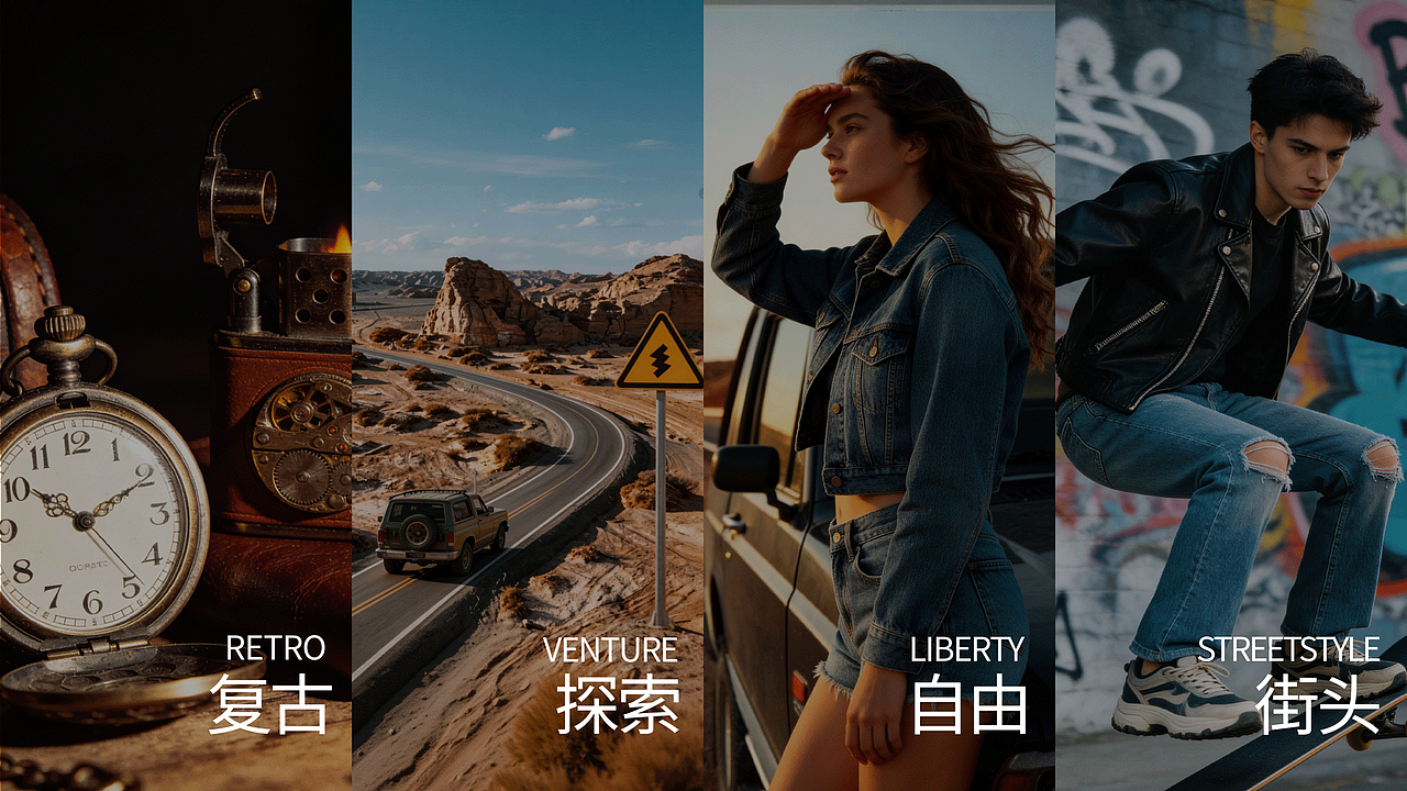 Route 66 | 陆六公路美式复古潮流服装品牌设计（图ZNDA1MjM1MjQw） - 品牌 - 站酷设计师鳐鳐米饼原创素材 - 站酷ZCOOL