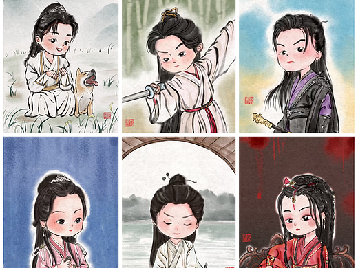 《莲花楼》人物Q版集合帖