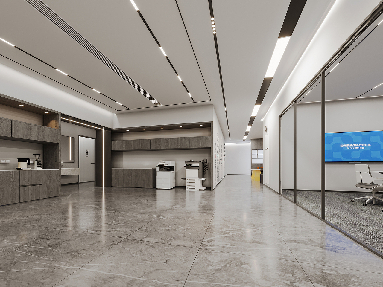 铁塔公司办公室（图ZNDA1MjM2Mjg4） - 建筑设计 - 站酷设计师hellensang原创素材 - 站酷ZCOOL