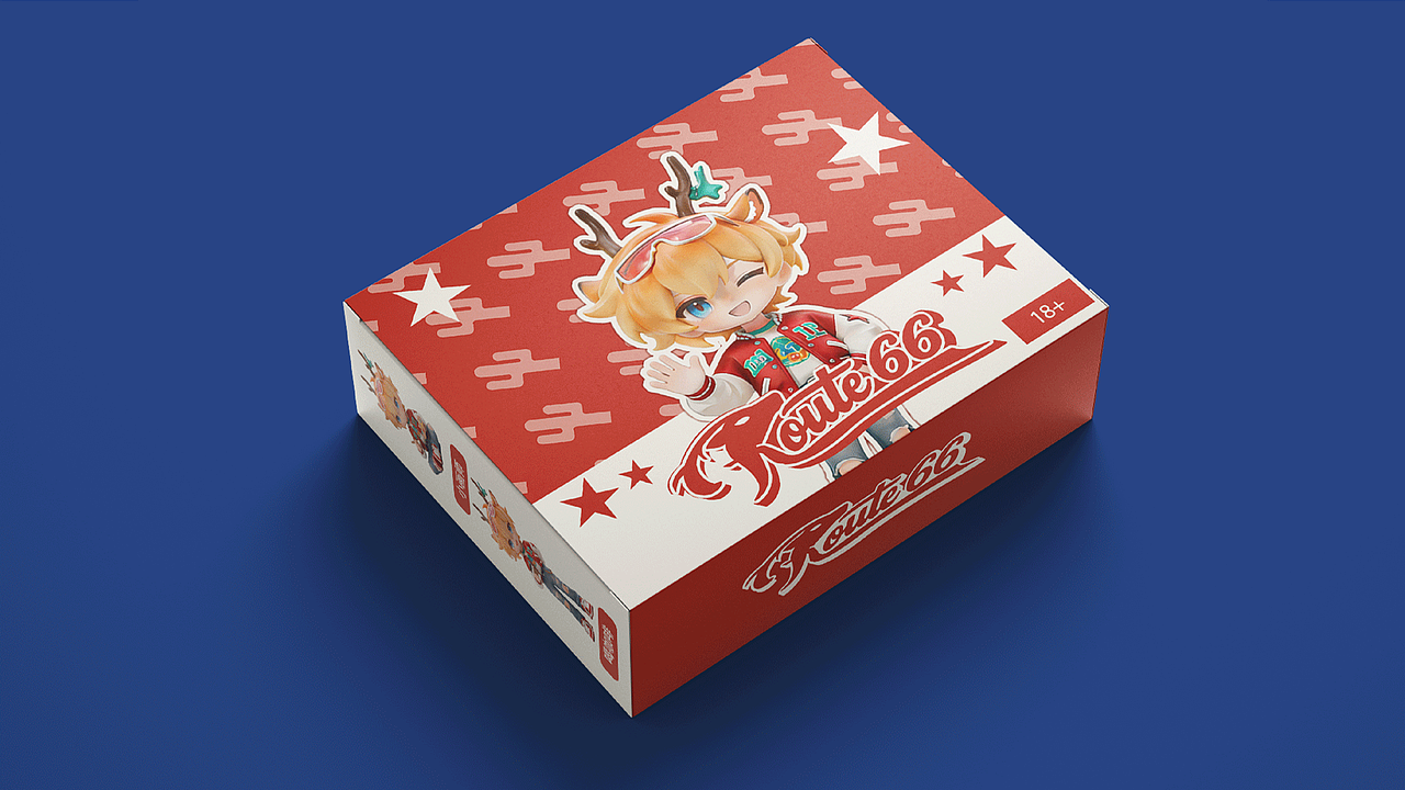 Route 66 | 陆六公路美式复古潮流服装品牌设计（图ZNDA1MjM4MTk2） - 品牌 - 站酷设计师鳐鳐米饼原创素材 - 站酷ZCOOL