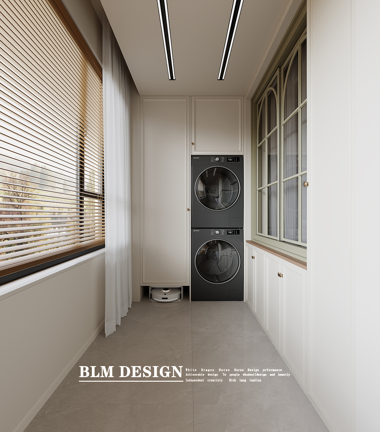 中古风——白龙马效果图（图ZNDA1MjM4NDI0） - 家装设计 - 站酷设计师盐盐不咸原创素材 - 站酷ZCOOL