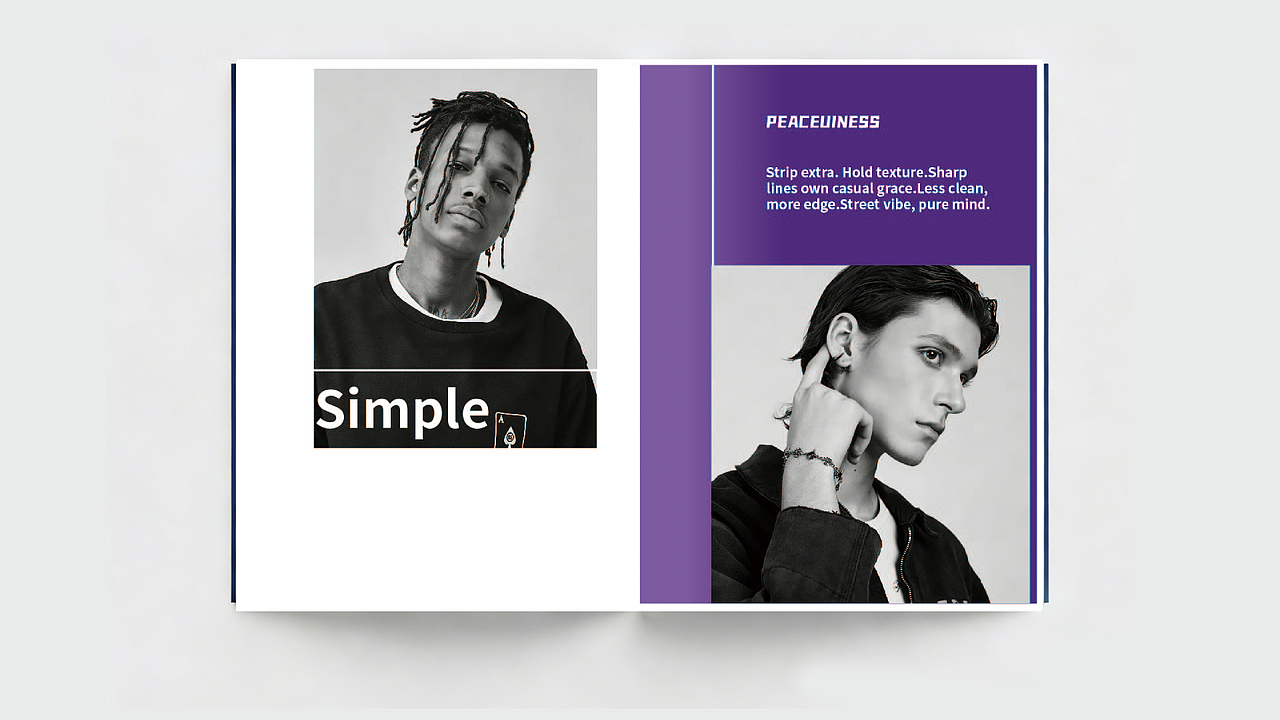 PEACEUINESS 时尚服装品牌（图ZNDA1MjM5MzQ0） - 品牌 - 站酷设计师一谈设计师原创素材 - 站酷ZCOOL